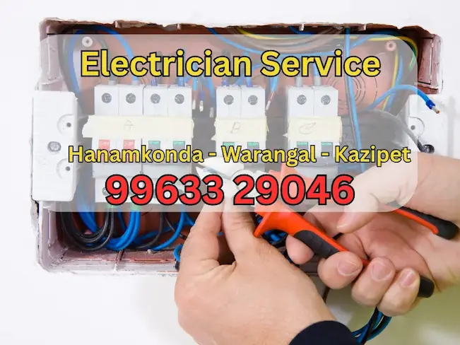 Reliable Electrician Services in Warangal